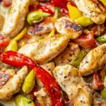 Creamy Pepperoncini Chicken Skillet