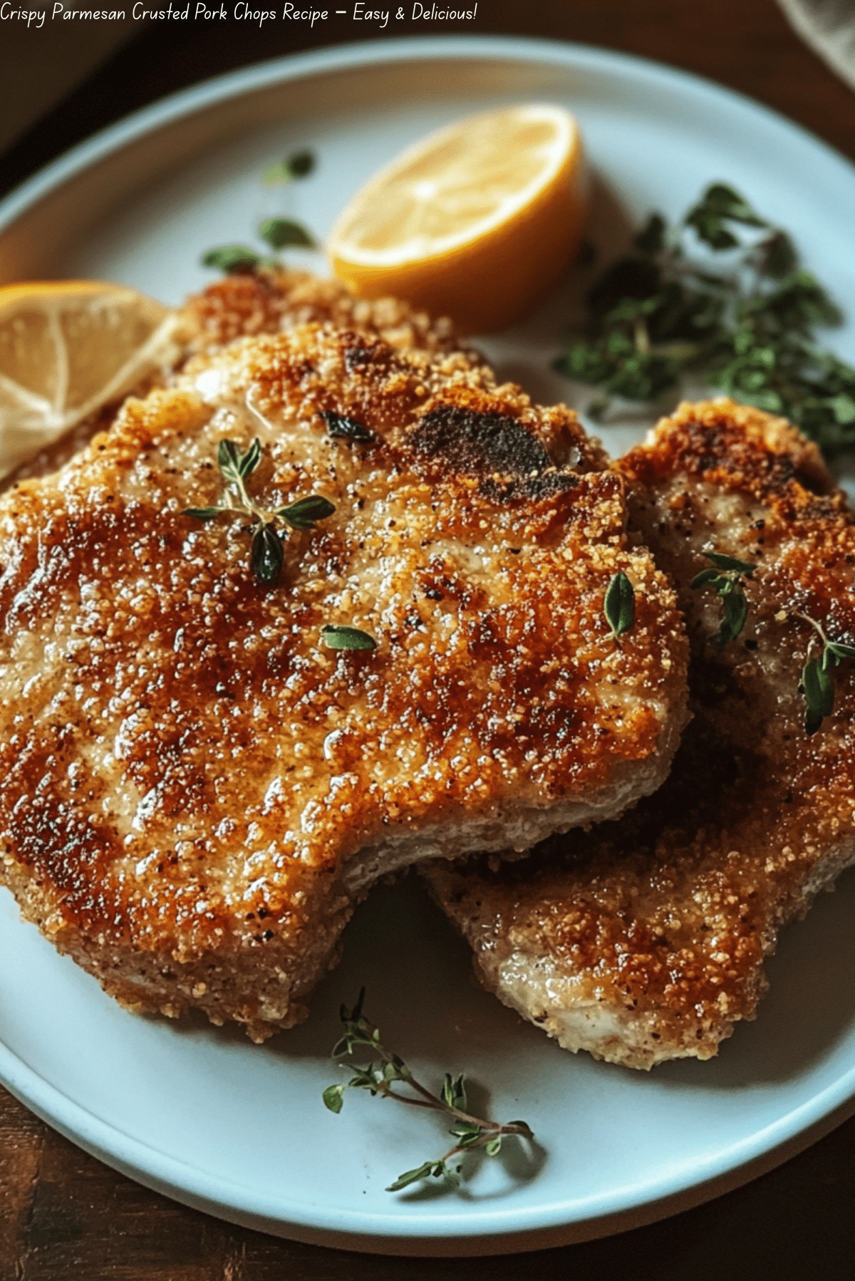 Crispy Parmesan Crusted Pork Chops Recipe – Easy & Delicious!