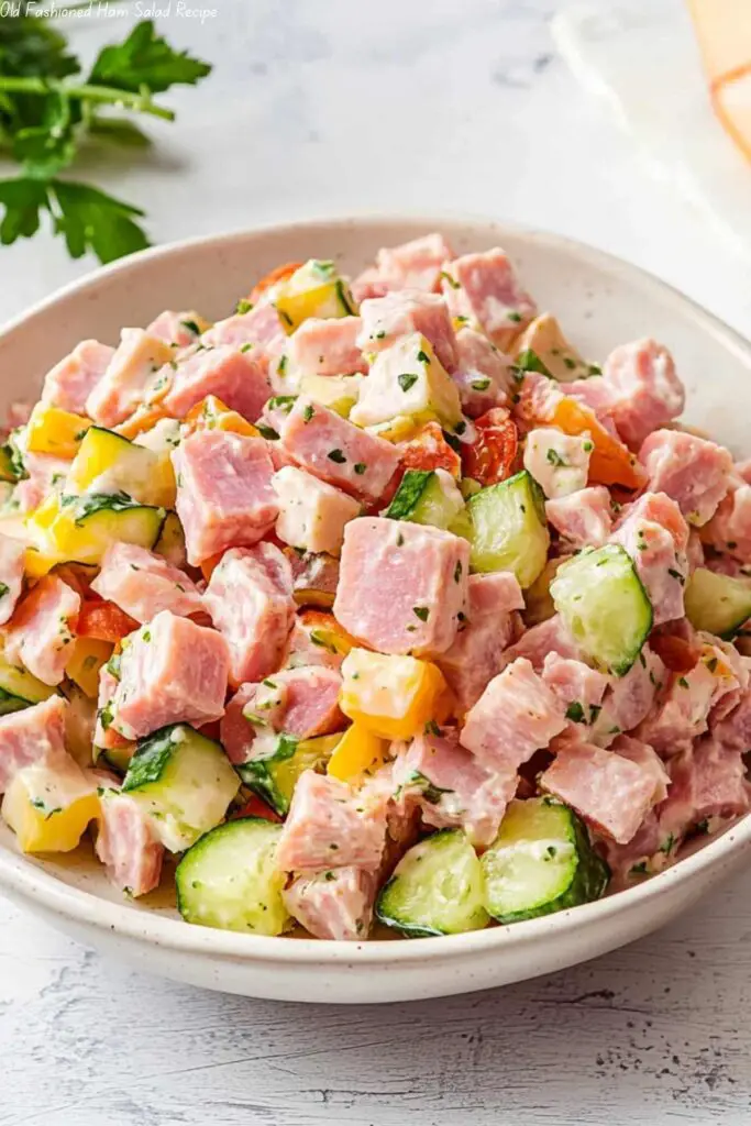 Old Fashioned Ham Salad Recipe