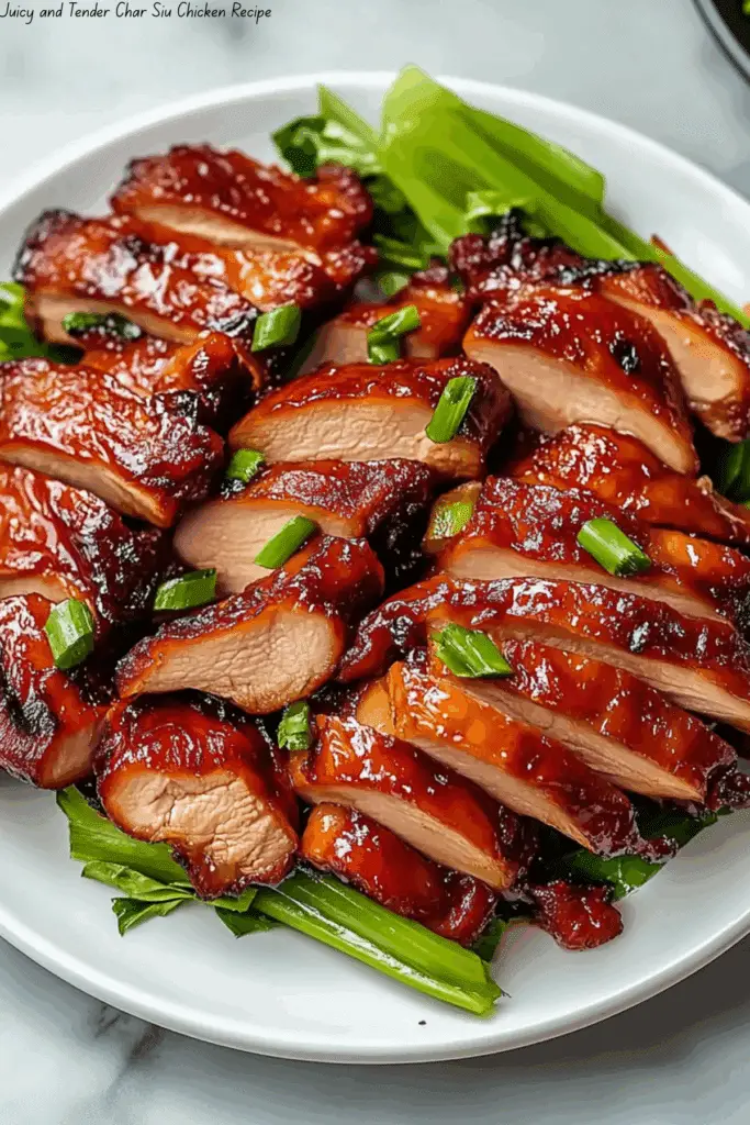 Juicy and Tender Char Siu Chicken Recipe