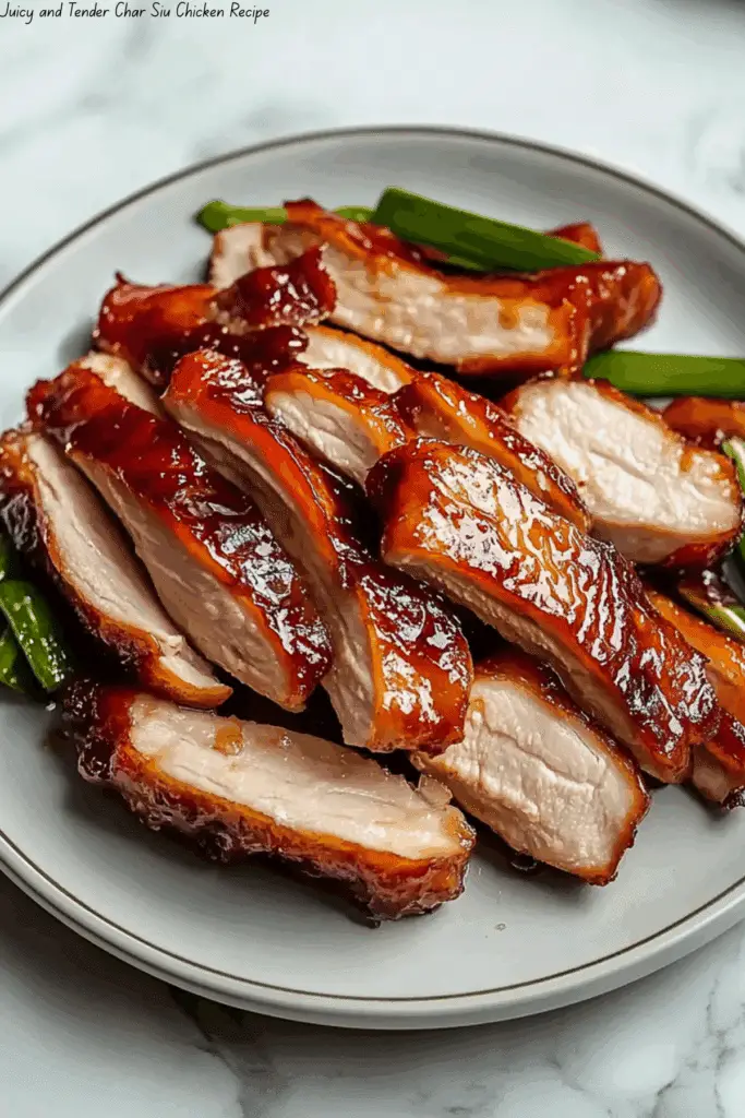 Juicy and Tender Char Siu Chicken Recipe