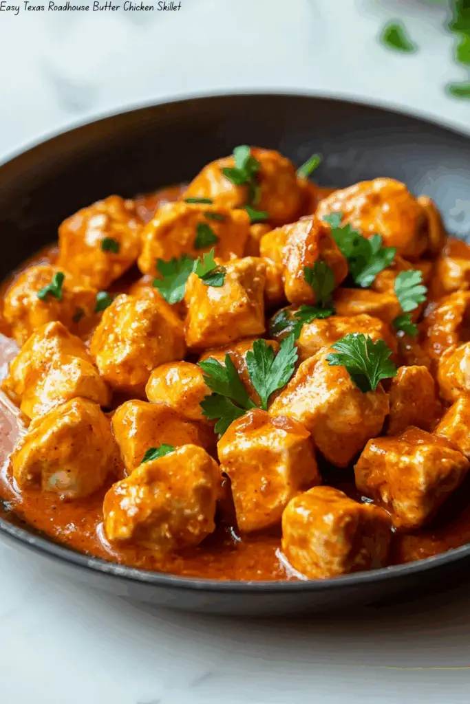 Easy Texas Roadhouse Butter Chicken Skillet