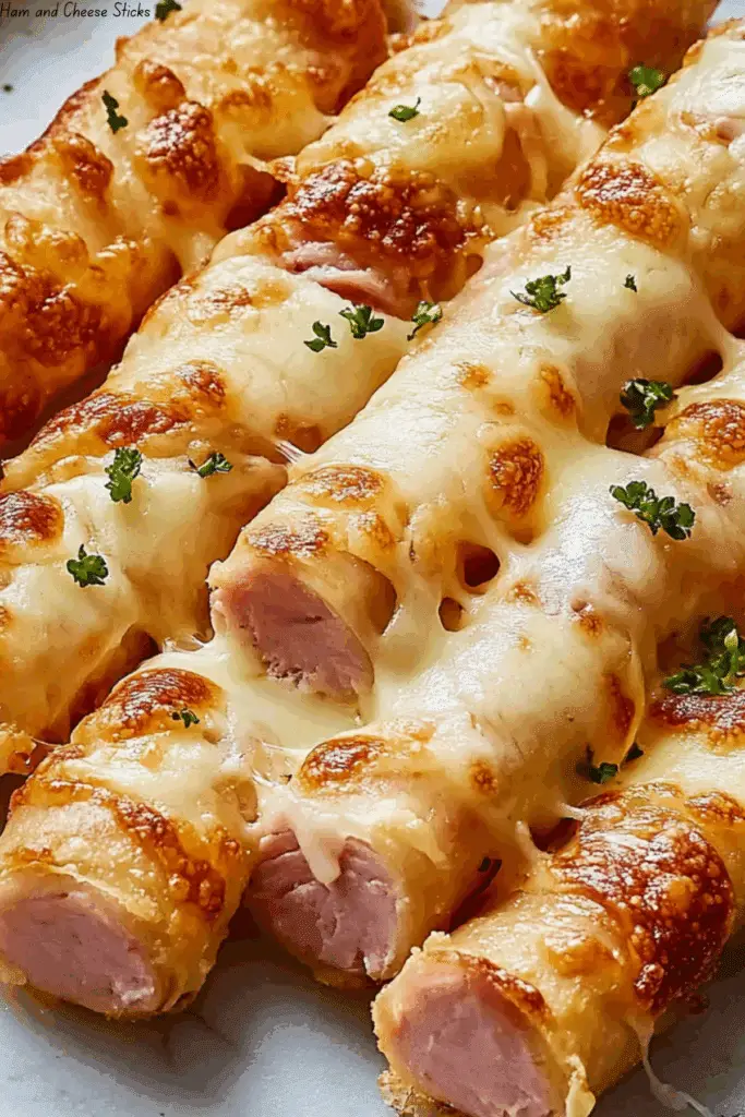 Ham and Cheese Sticks