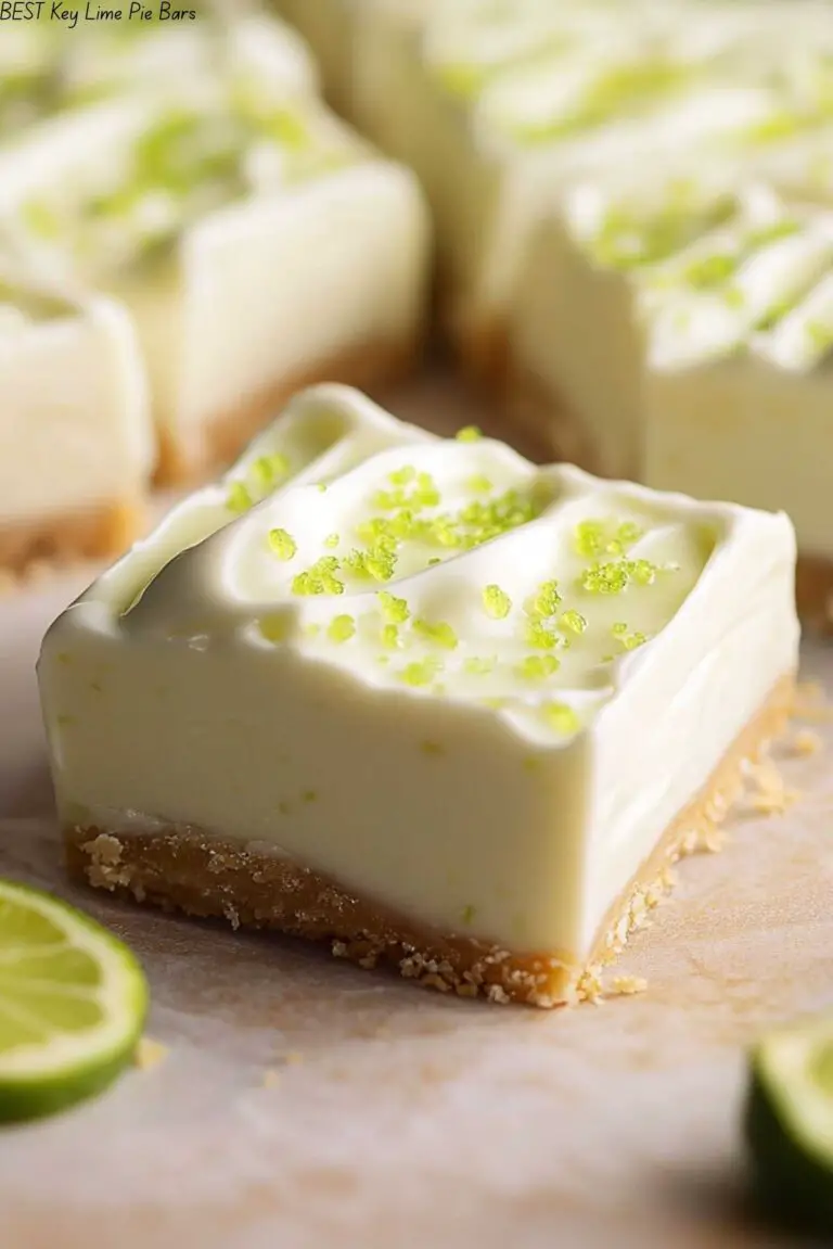 BEST Key Lime Pie Bars