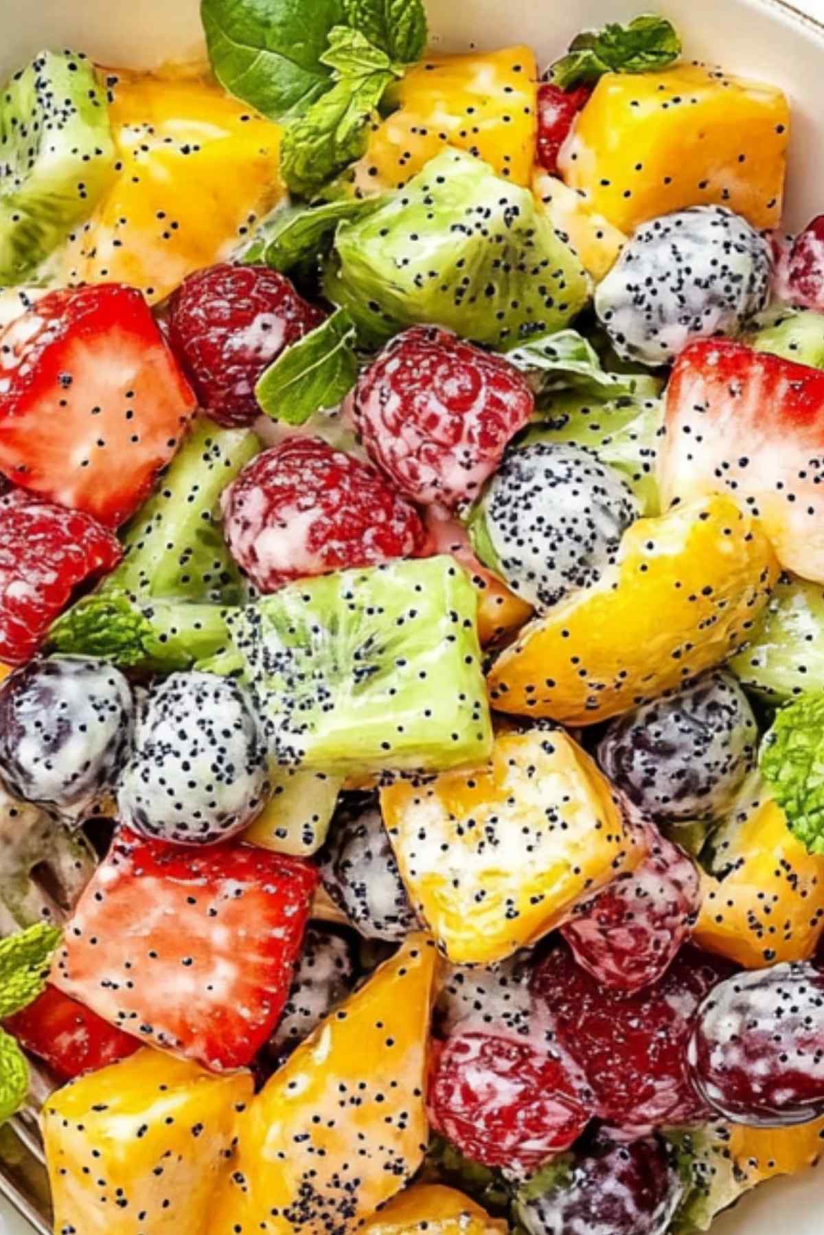 Fruit Salad with Poppy Seed Dressing