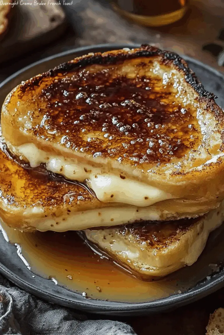 Overnight Crème Brûlée French Toast