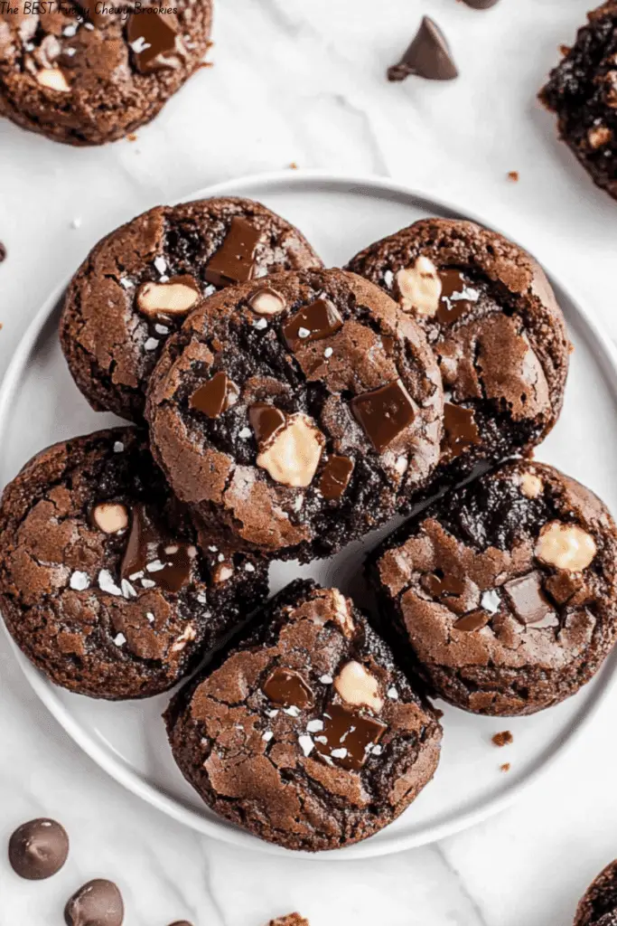 The BEST Fudgy Chewy Brookies