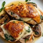 Healthy Mushroom Stuffed Chicken Breast