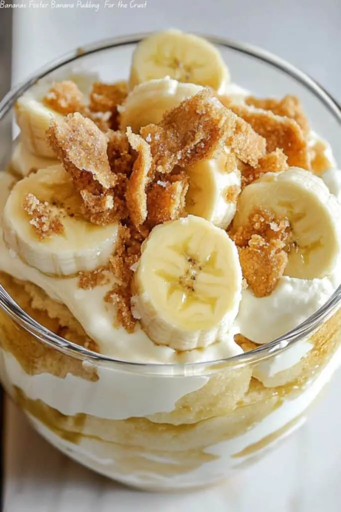 Banana's Foster Banana Pudding