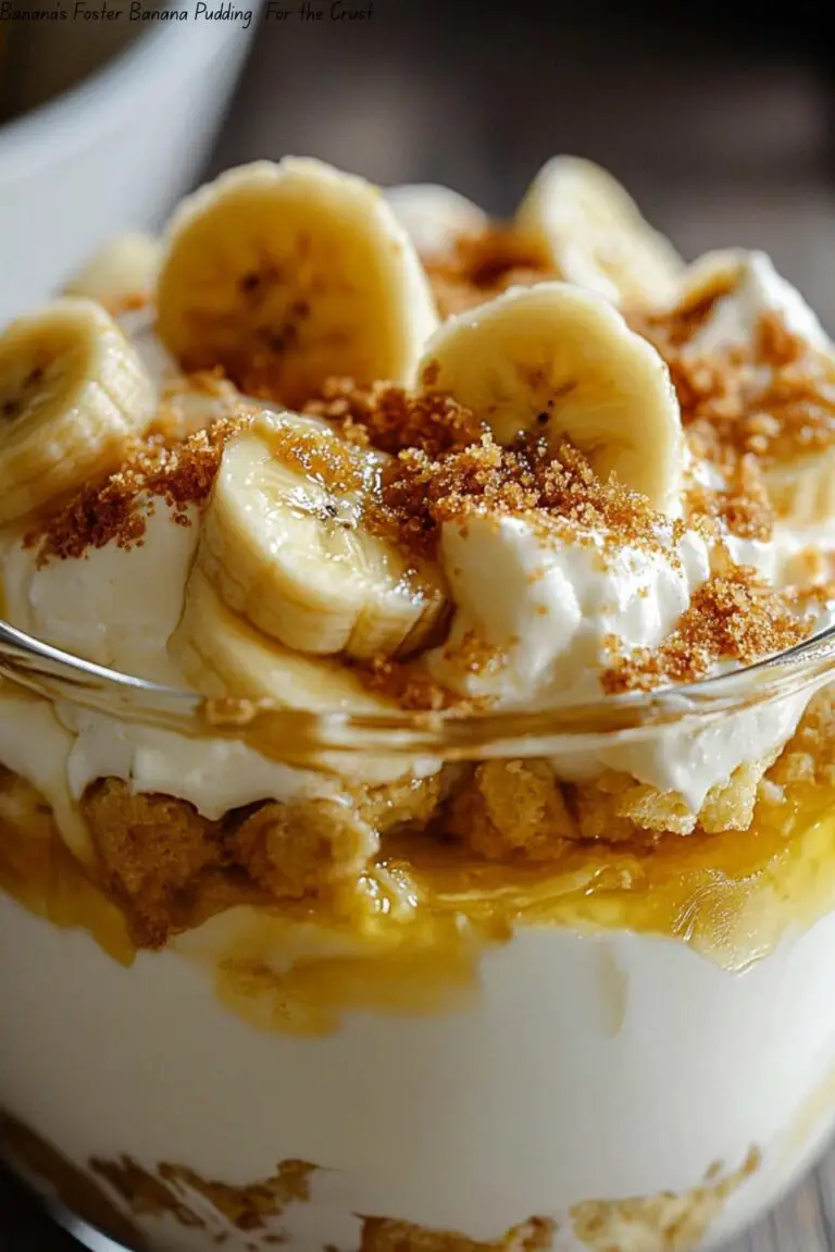 Banana’s Foster Banana Pudding