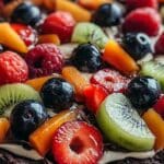 Brownie Fruit Pizza