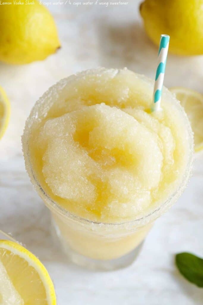 Lemon Vodka Slush