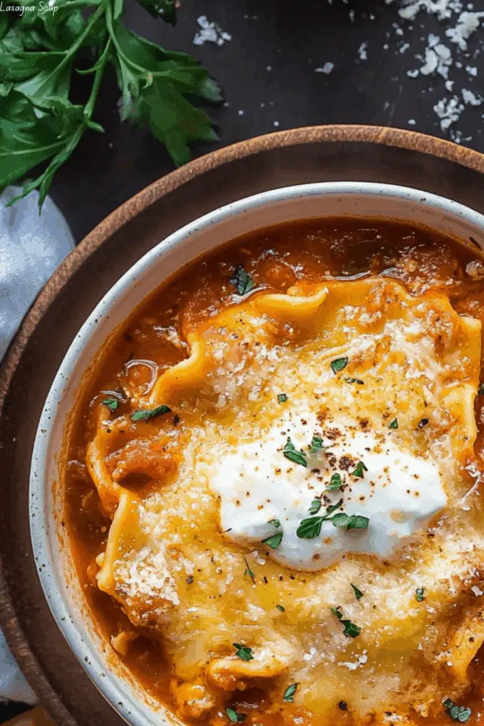 Lasagna Soup