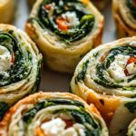 Spinach Feta Pinwheels: A Quick & Easy Savory Treat