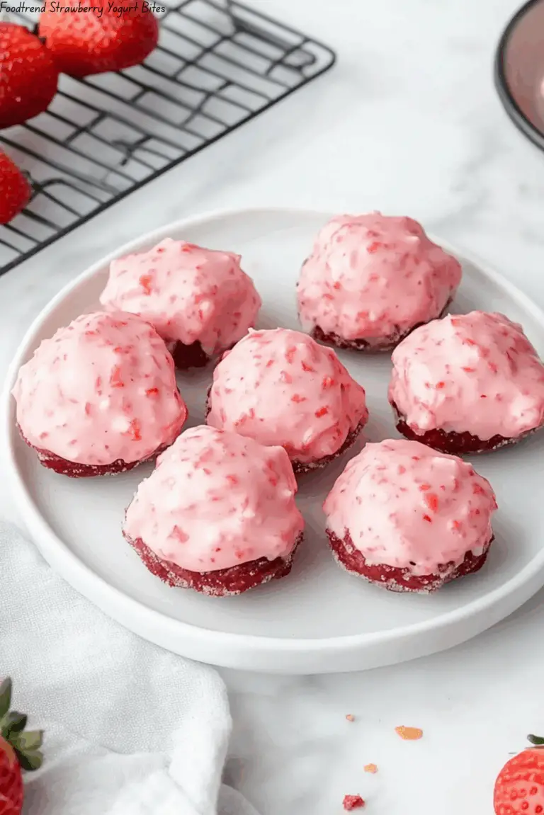 Foodtrend Strawberry Yogurt Bites