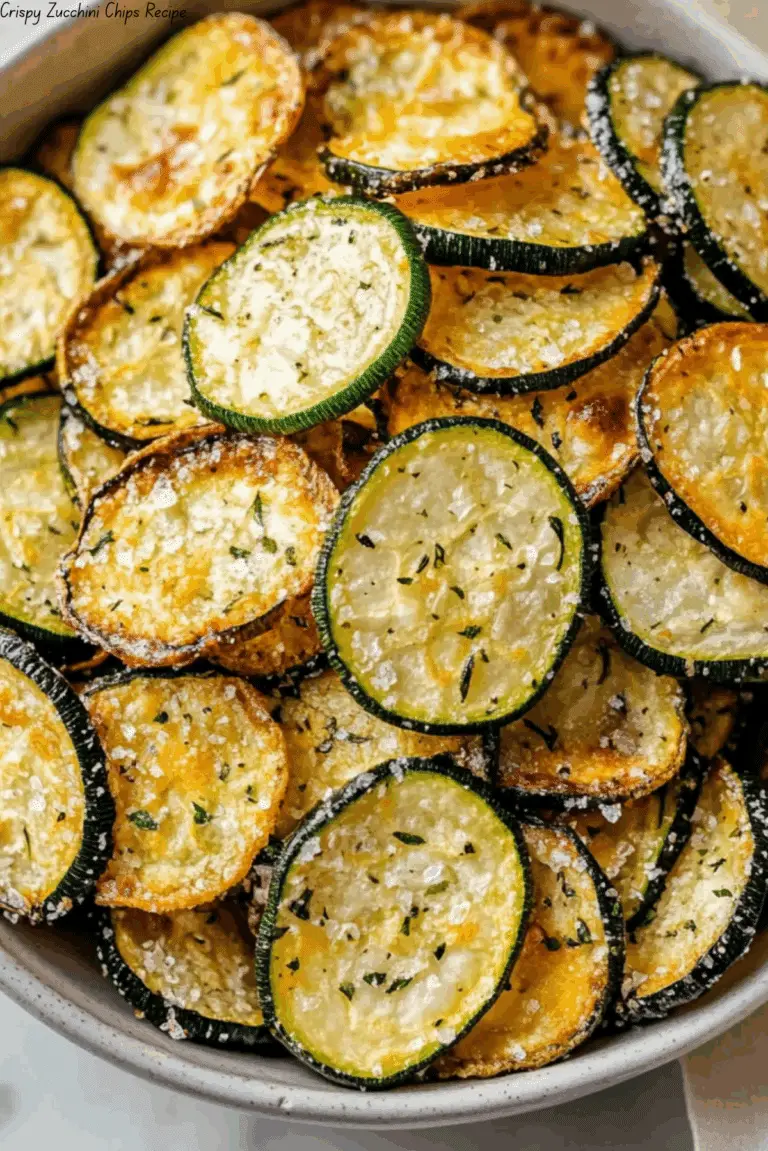 Crispy Zucchini Chips Recipe