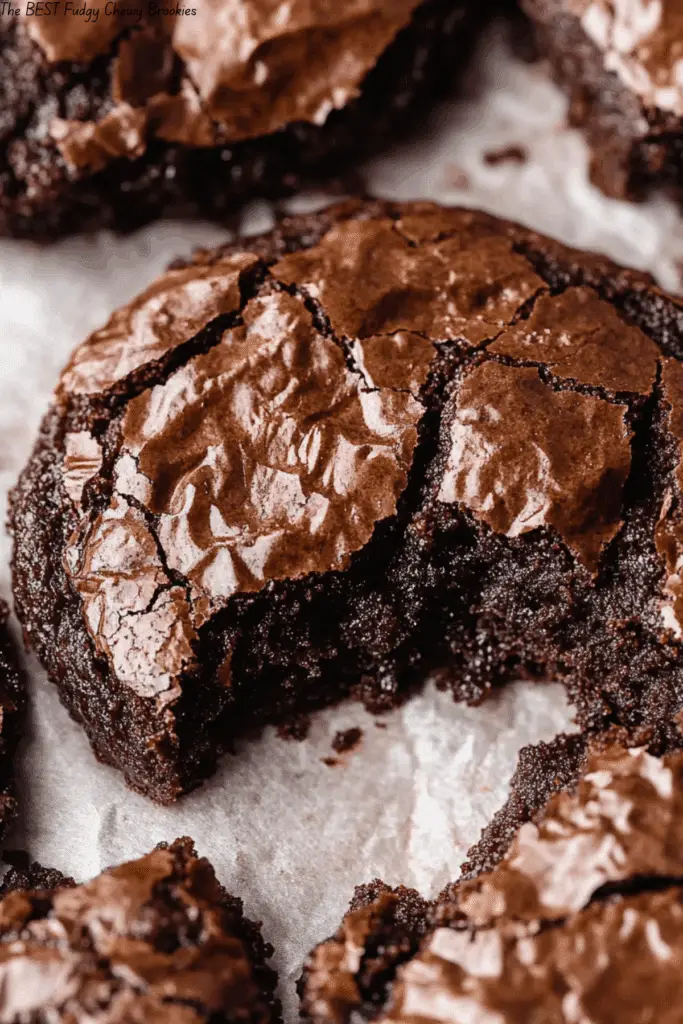 The BEST Fudgy Chewy Brookies