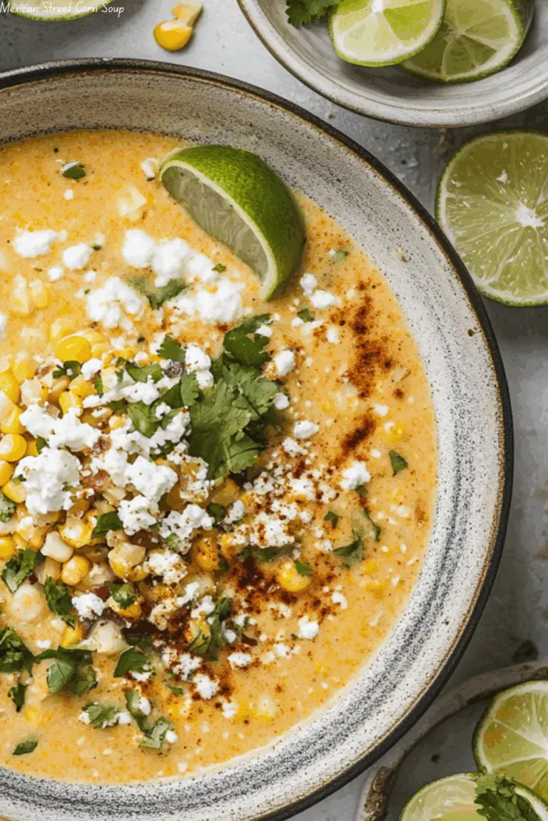 Mexican Street Corn Soup