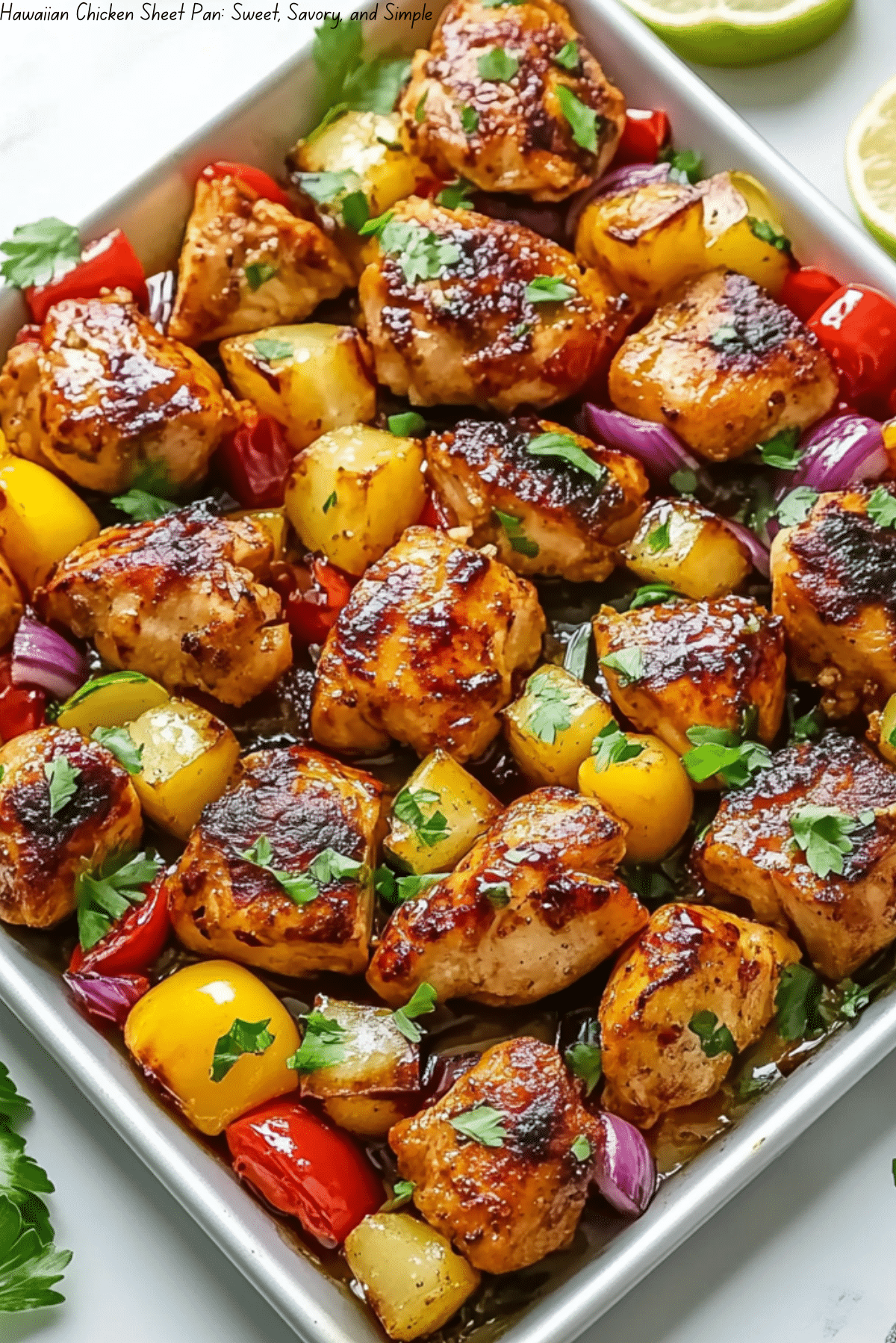 Hawaiian Chicken Sheet Pan: Sweet, Savory, and Simple