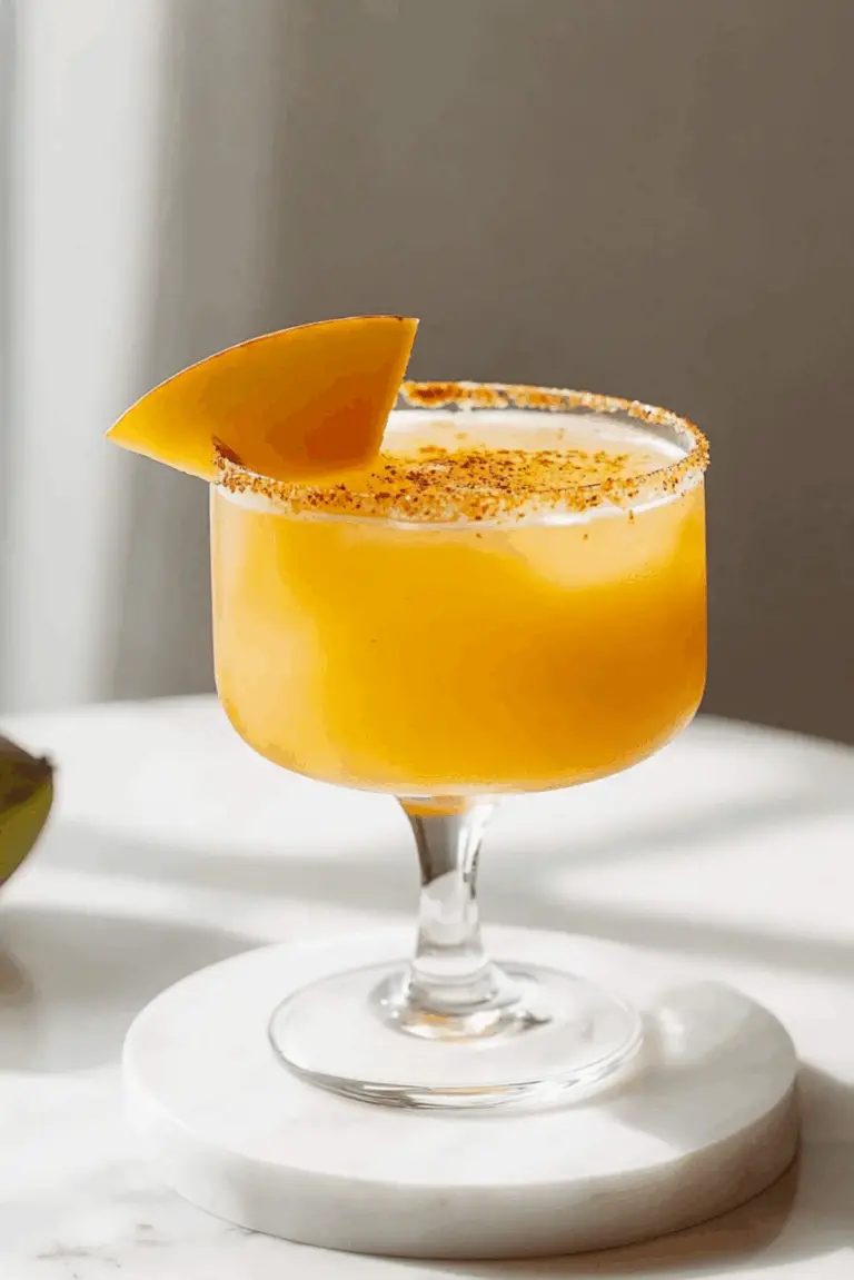 Hot Honey Spicy Mango Margarita
