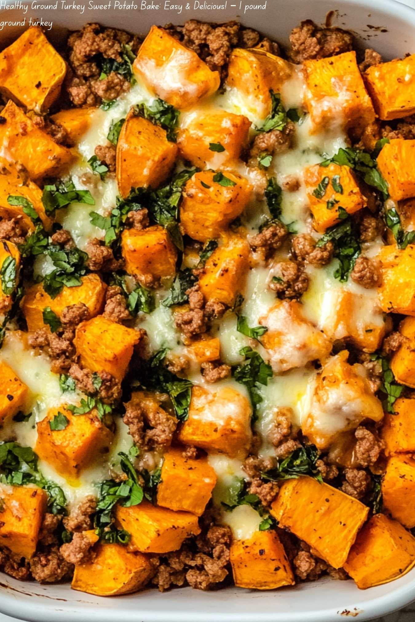 Healthy Ground Turkey Sweet Potato Bake: Easy & Delicious!