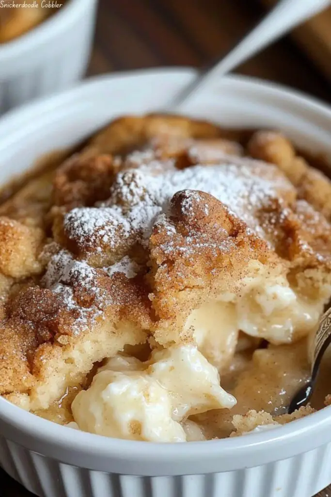 Snickerdoodle Cobbler