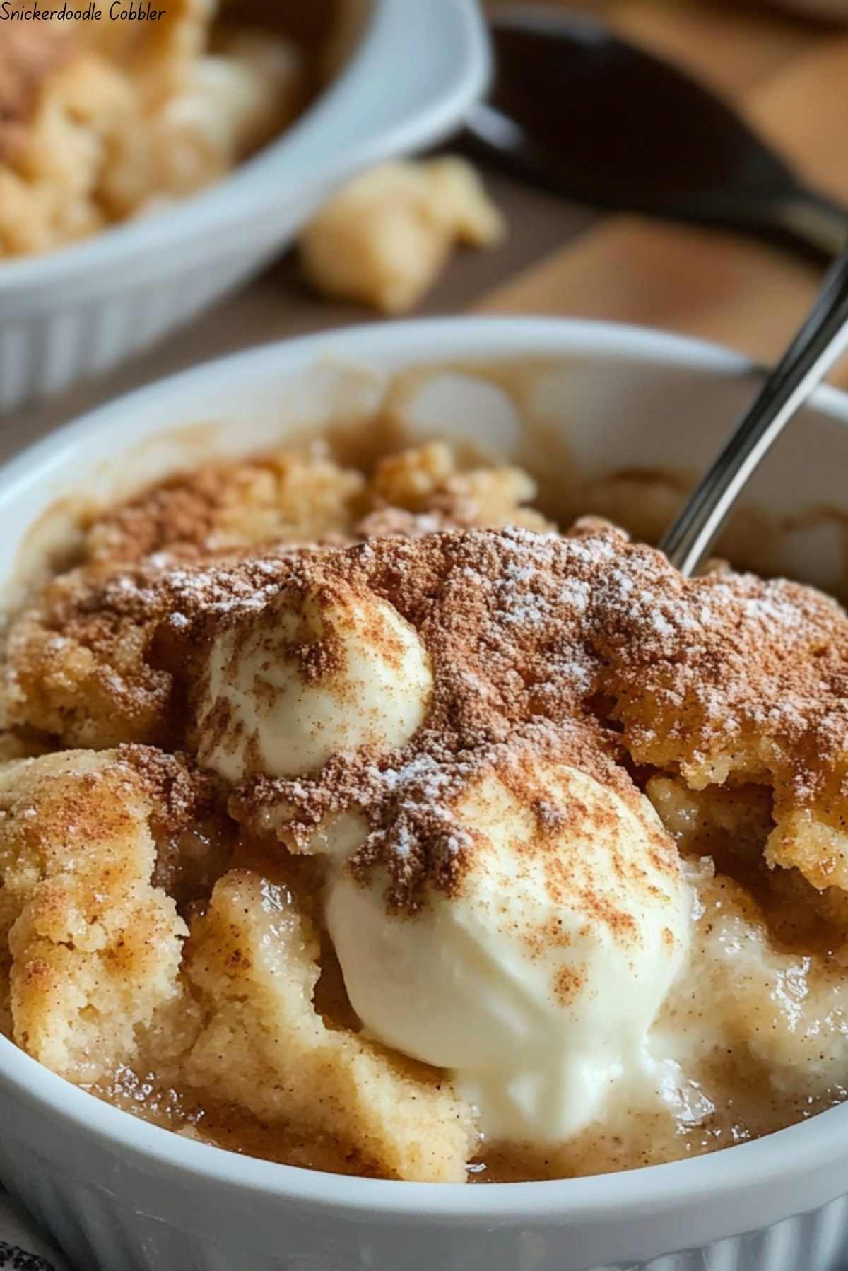 Snickerdoodle Cobbler