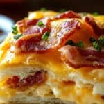 Bacon, Egg & Cheese Biscuit Bake