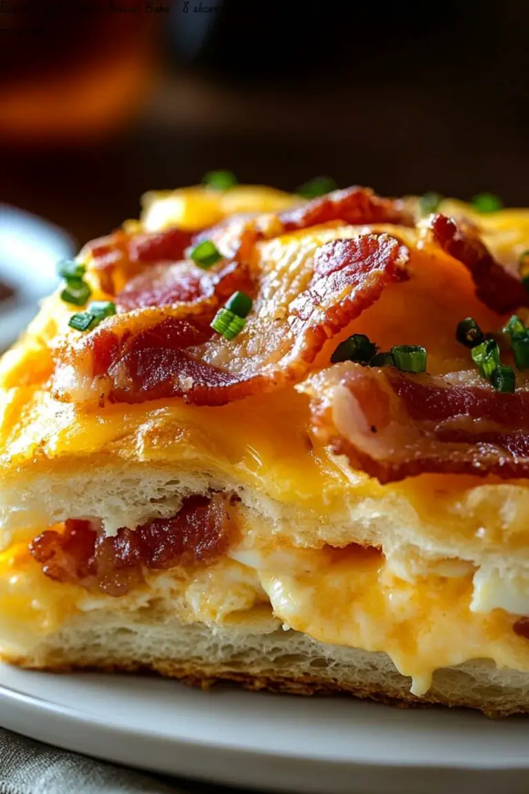 Bacon, Egg & Cheese Biscuit Bake