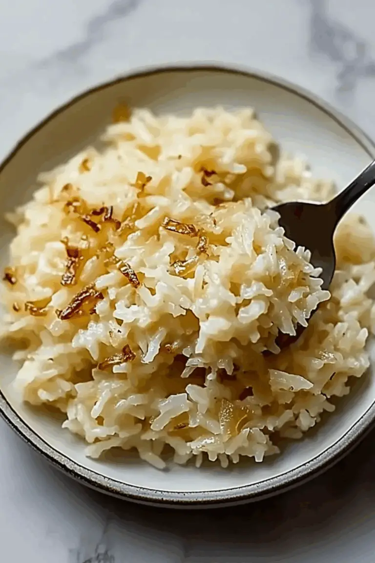 French Onion Butter Rice: The Cozy Dish You’ll Want to Make Again and Again