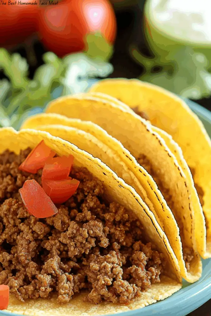 The Best Homemade Taco Meat