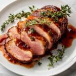 Bourbon Glazed Baked Ham