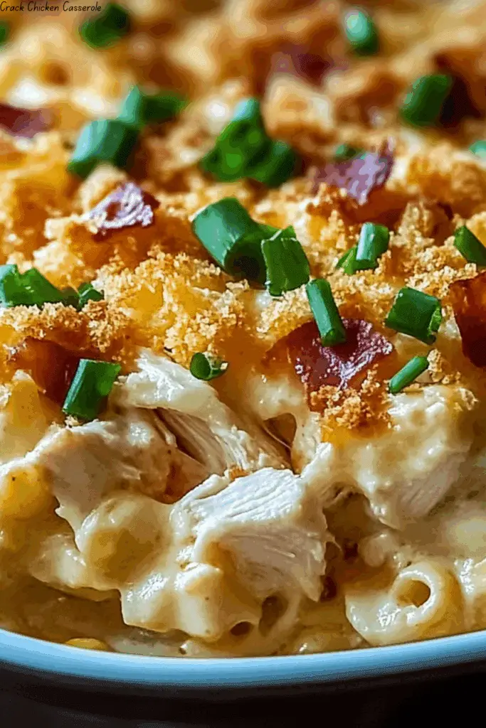 Crack Chicken Casserole