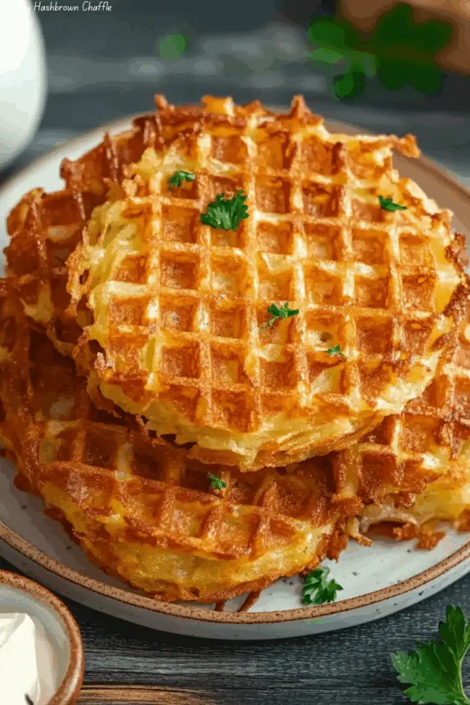 Healthy Hashbrown Chaffle