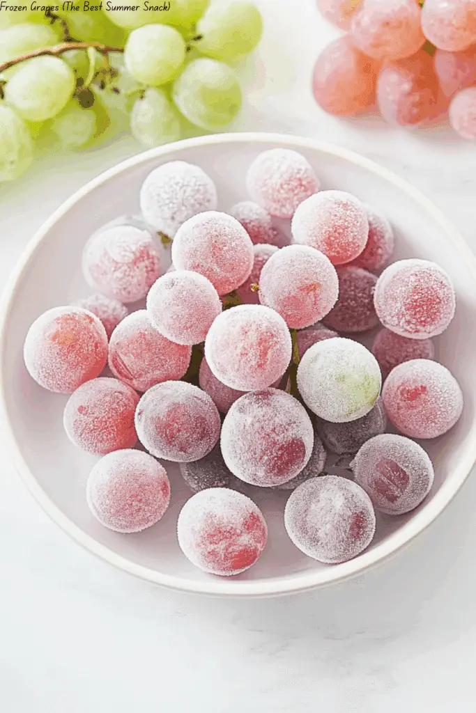 Frozen Grapes (The Best Summer Snack)