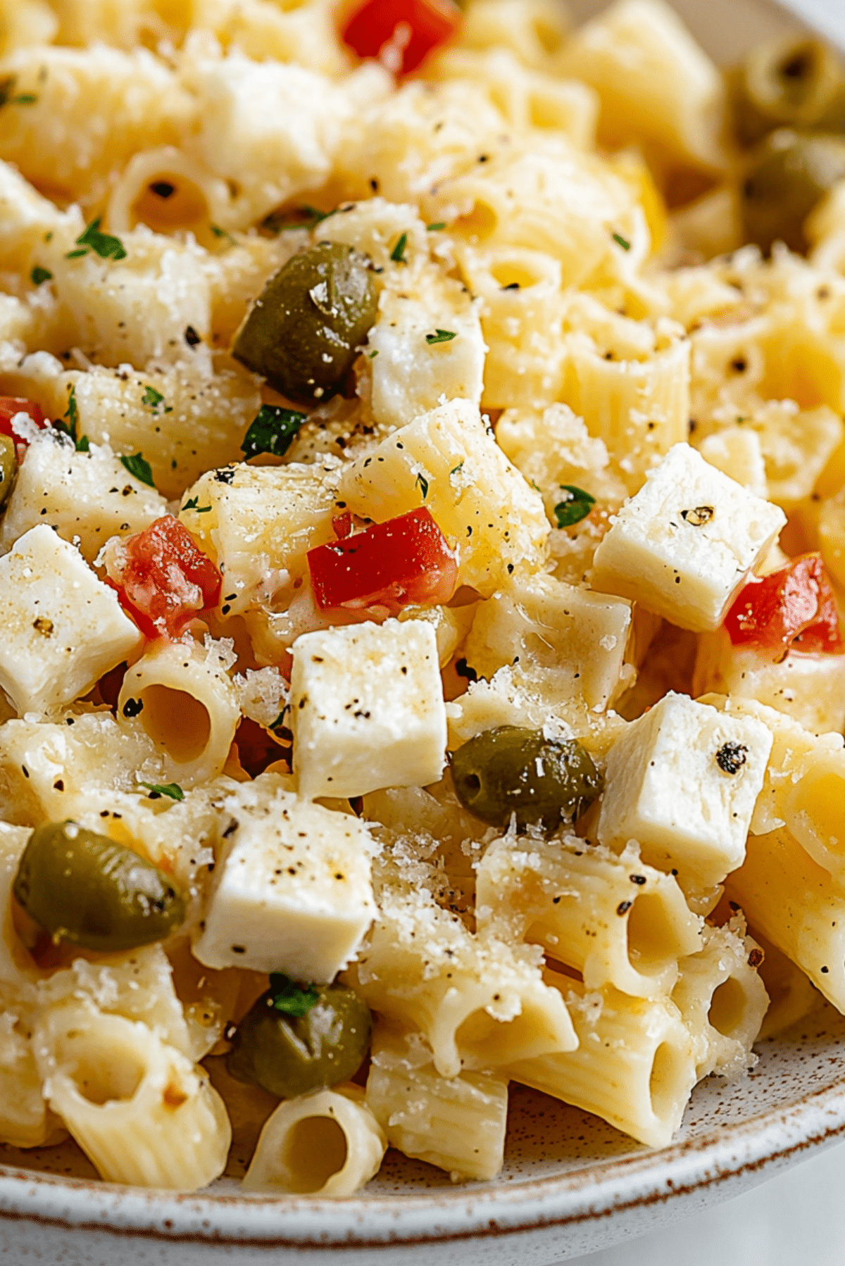 Dirty Martini Pasta Salad
