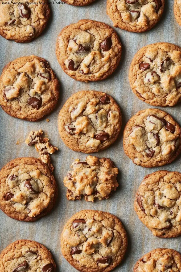 Those Famous Neiman Marcus Cookies
