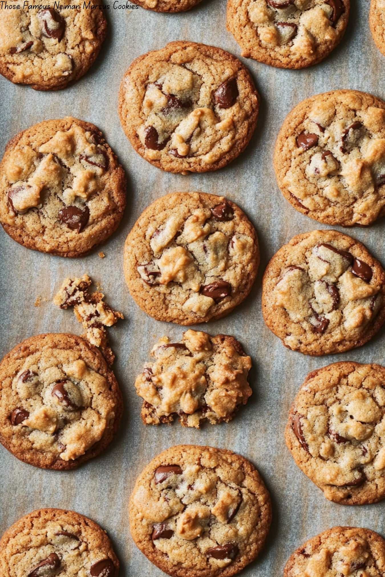 Those Famous Neiman Marcus Cookies