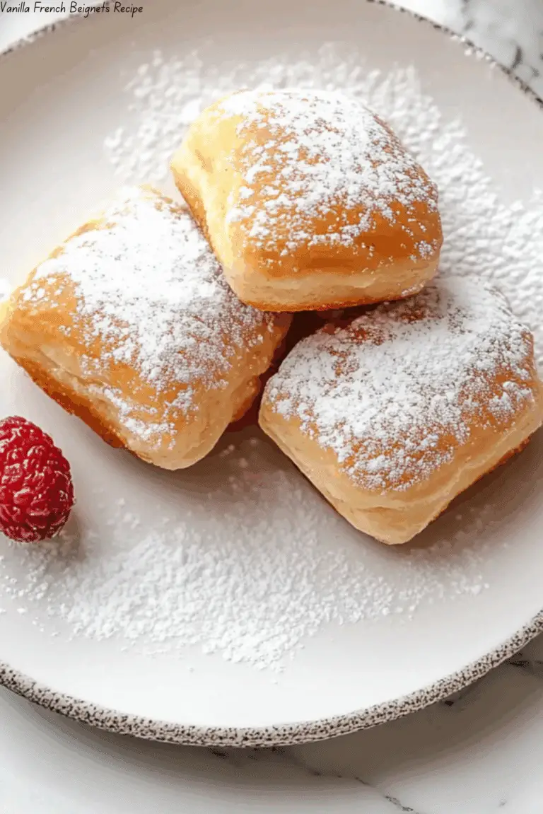 Vanilla French Beignets Recipe