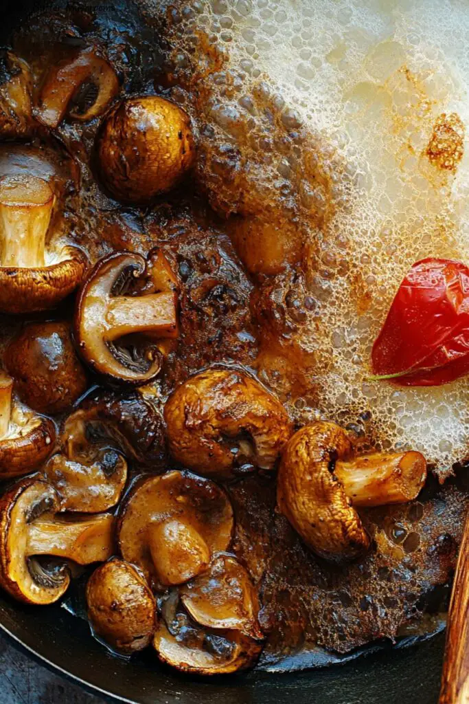 Tuscan Butter Mushrooms