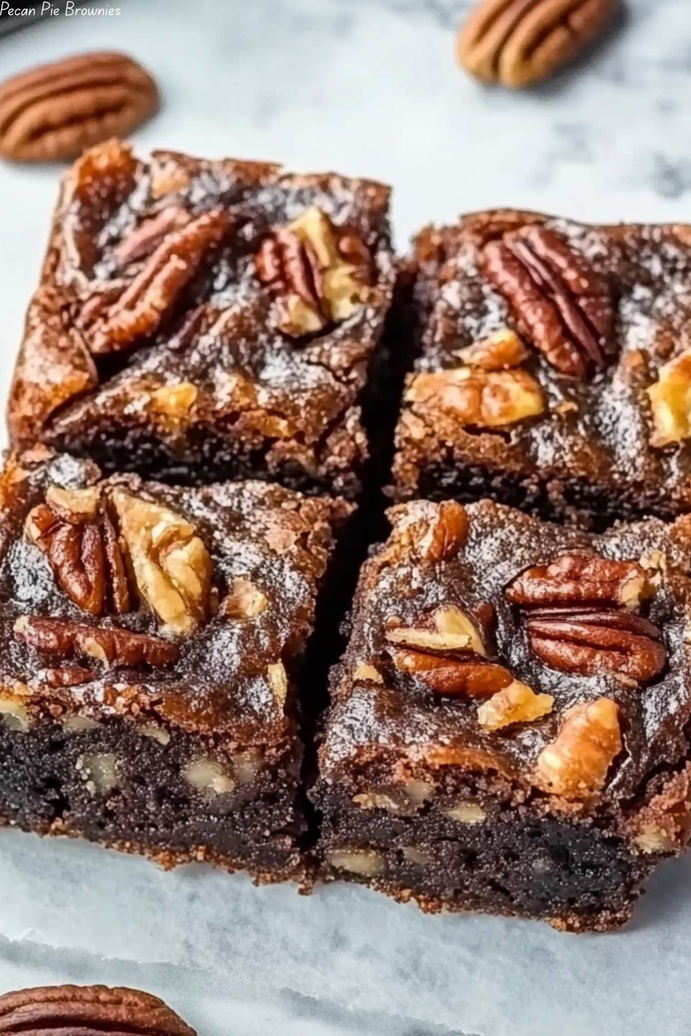 Pecan Pie Brownies