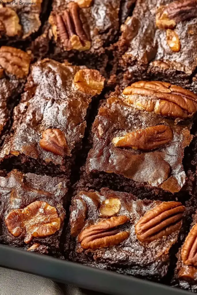 Pecan Pie Brownies