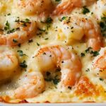 Shrimp Scampi Bake