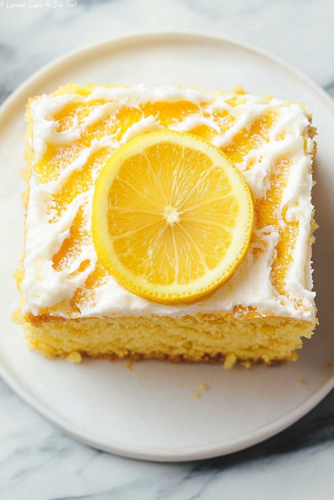 A Lemon Cake to Die for!