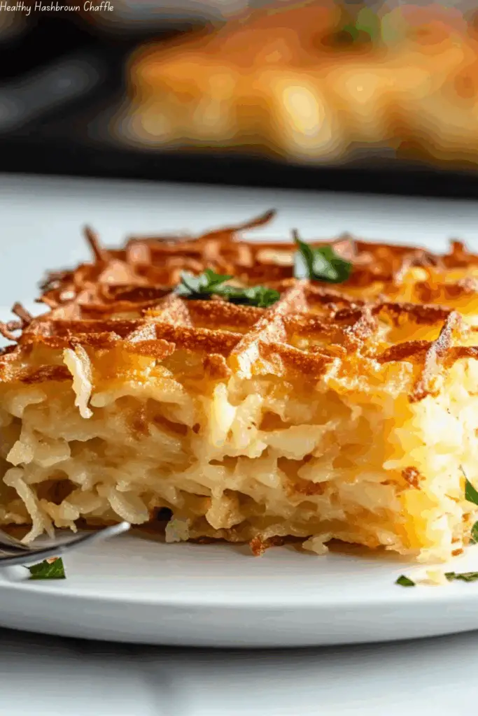 Healthy Hashbrown Chaffle