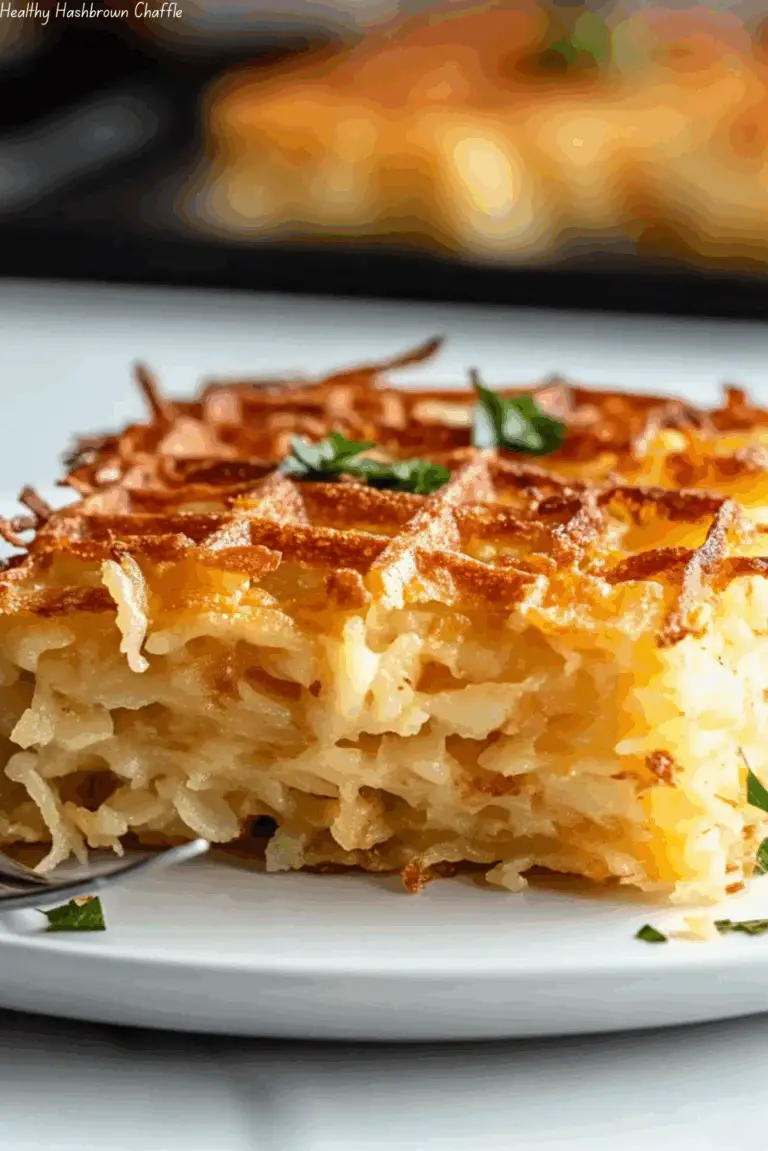 Healthy Hashbrown Chaffle