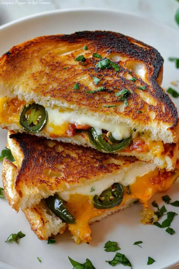 Jalapeno Popper Grilled Cheese