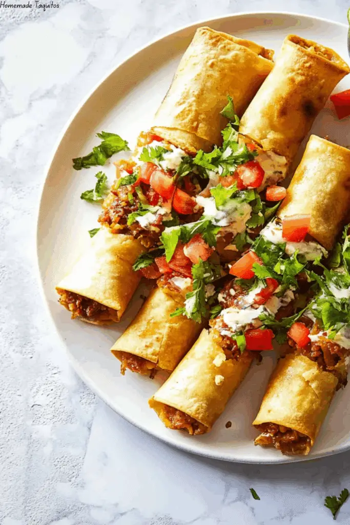 Homemade Taquitos