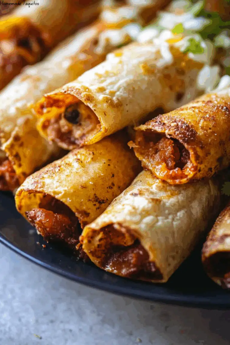 Homemade Taquitos