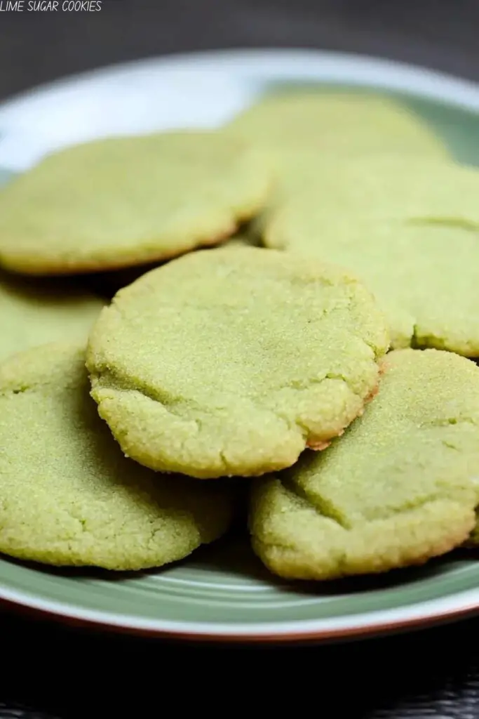 LIME SUGAR COOKIES